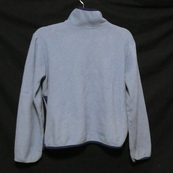 ROOTS | medium | Vintage Light Blue Fleece | 1/4 Zip-Up | Sleeve Pocket | EUC - Picture 2 of 16